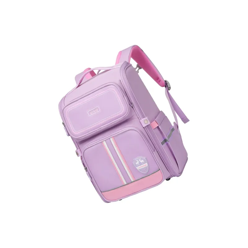 V.NINE Fabric Student Backpack Backpack Unisex Multicolor-15