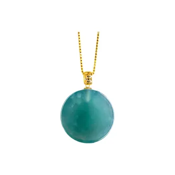 Bubble Scallops Ice Glutinous Jadeite Necklaces Unisex