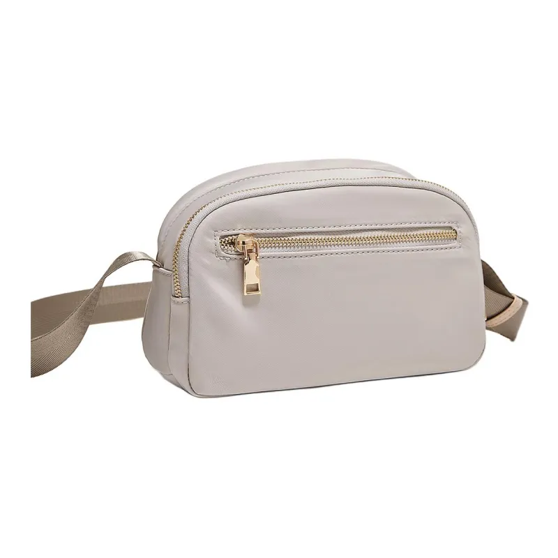 Marino Orlandi Fabric Shoulder Bag, Crossbody Bag Regular Women's Black/Army Green/Khaki/Ecru-18