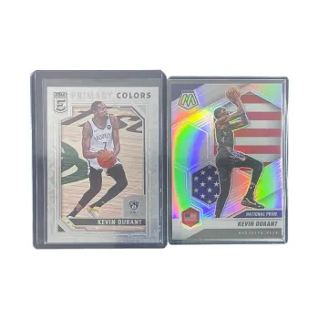 PANINI 2022 Basketball Net KD Elite Card Mosaic Silver Fold Special Card Sports Cards 2 Pcs