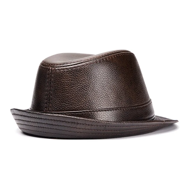 PIERRE CARDIN Cow Leather Top Hats Men's-8