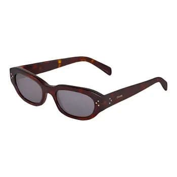 CELINE Black Frame 58 Sunglasses In Acetate