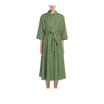 WEEKEND MaxMara Varenna All Over Patterned Dress