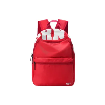 TURN UP Polyester Backpack Laptop Bag Regular Unisex Red