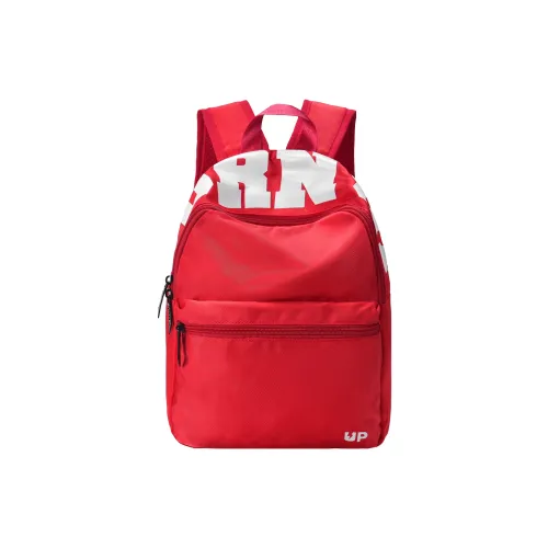 TURN UP Polyester Backpack Laptop Bag Regular Unisex Red