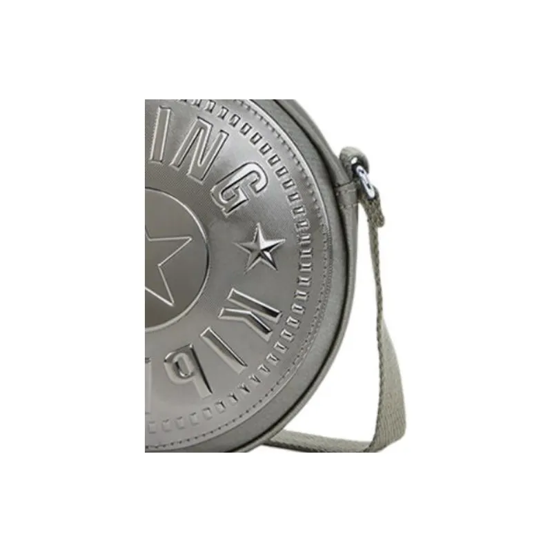Kipling Polyamide Shoulder Bag, Crossbody Bag Mini Women's Metal Moonlight Gray-4