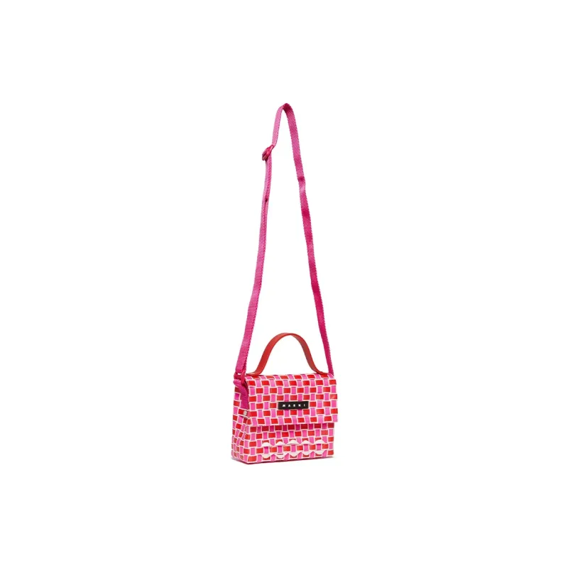 MARNI Polypropylene Pp One Shoulder Handbag Kids' Fuchsia & Pink & Bright Red-1