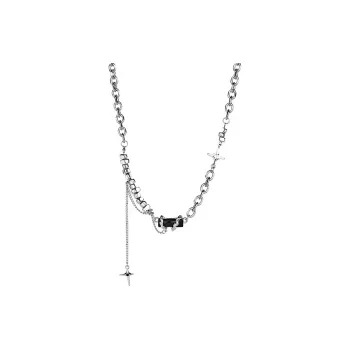 CENTURY&KINDLE Titanium Steel Necklaces Women's