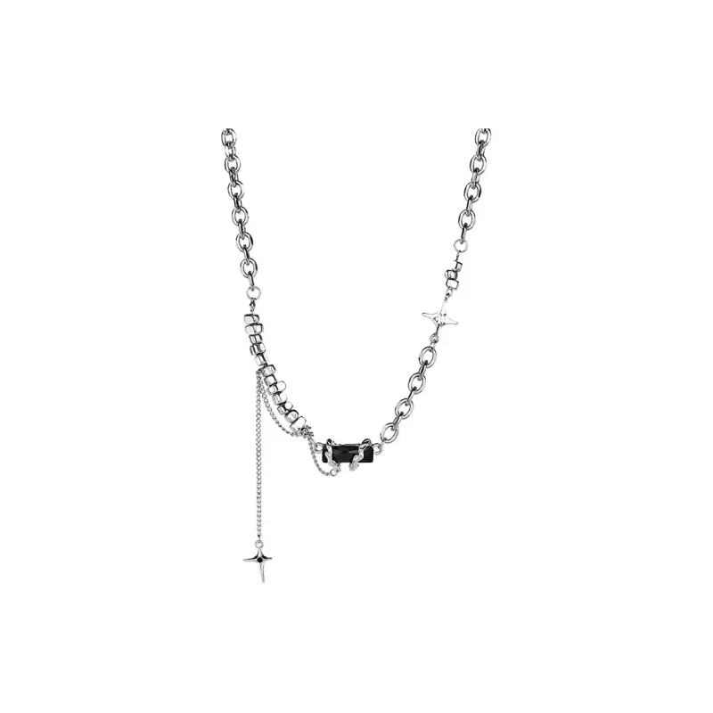 CENTURY&KINDLE Titanium Steel Necklaces Women's-0