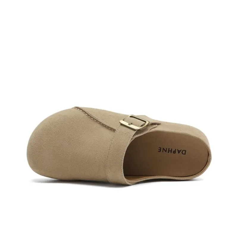 DAPHNE Abrasion-Resistant Slip-Resistant Wrap-toe Slippers Women's-7
