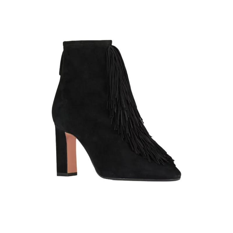 AQUAZZURA Gytane Ankle Boots 8.5cm Women's Black-1