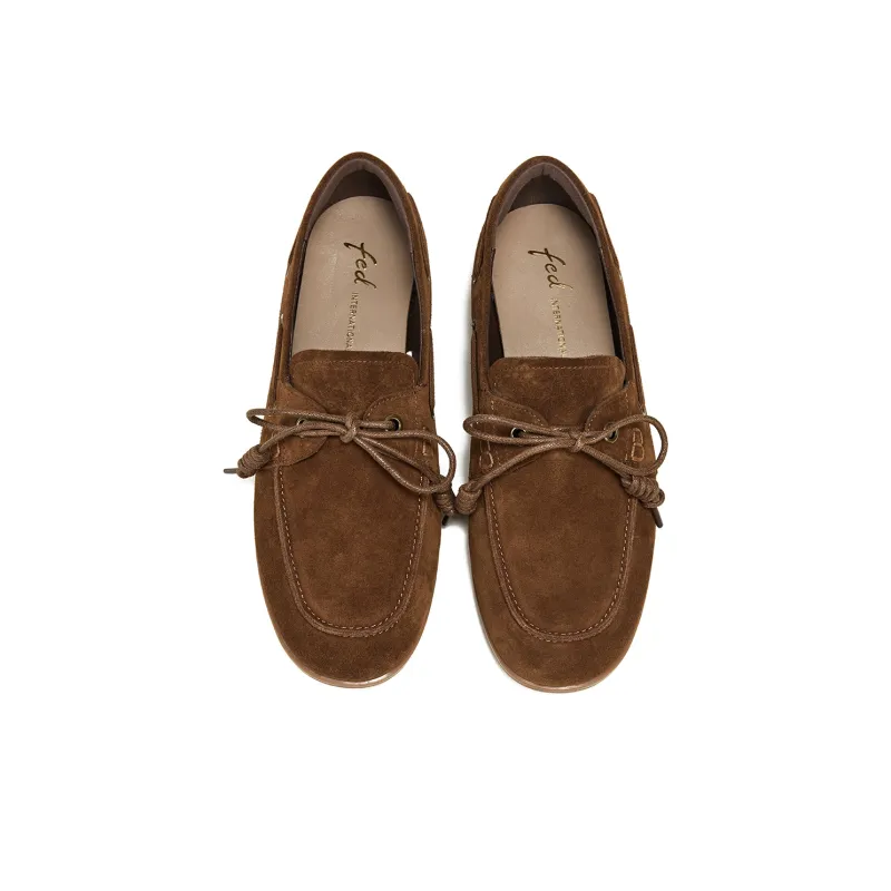 FED Loafers Women's Beige/Caramel-9