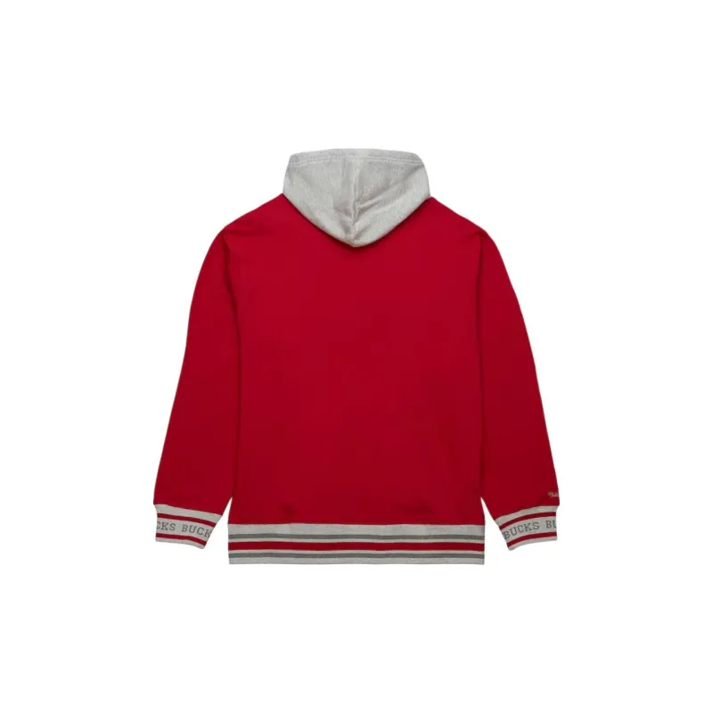 Mitchell & Ness x NBA Milwaukee Bucks Sweatshirt Men's Red-1