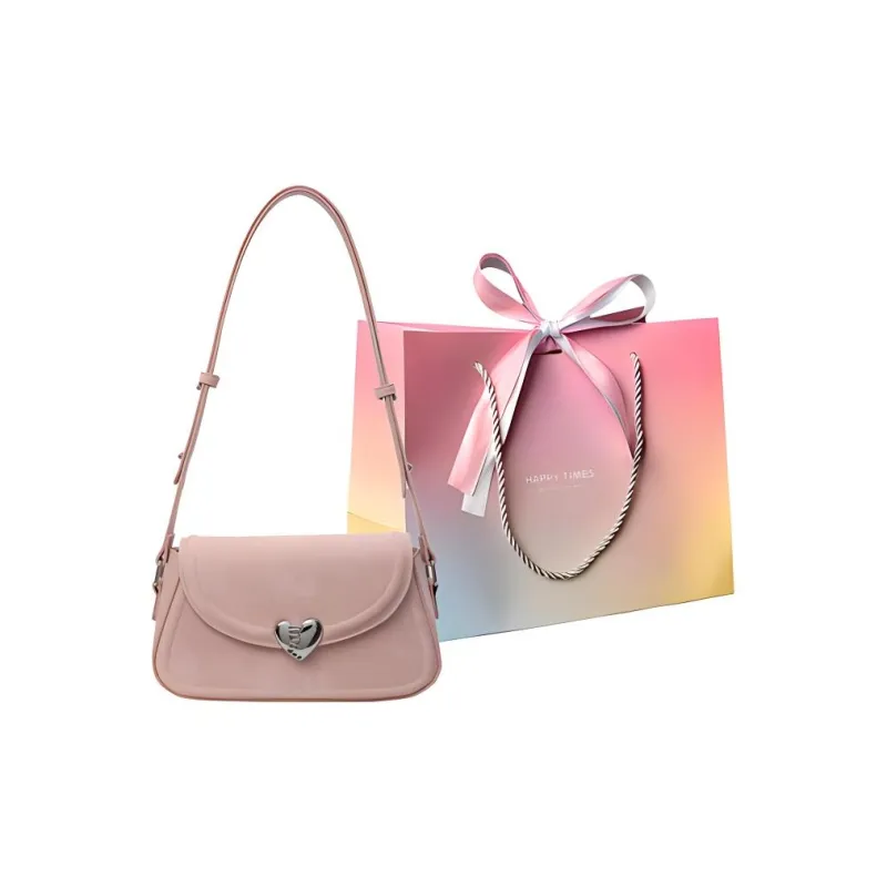 Yalu PU Shoulder Bag, Handbag, Crossbody Bag, Shoulder Bag Regular Women's White/Black/Purple/Pink-9