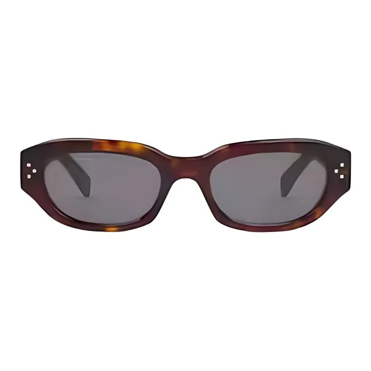 CELINE Black Frame 58 Sunglasses In Acetate-1