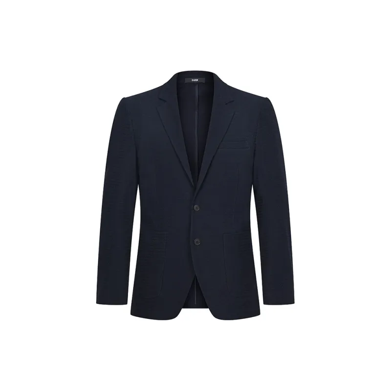 RARE Comfortable Suit Pants Men's Dark Navy Blue-0