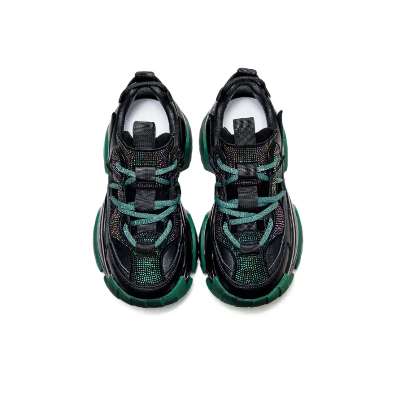 Chibang Height Increasing Low-Top Chunky Sneakers Women's-2
