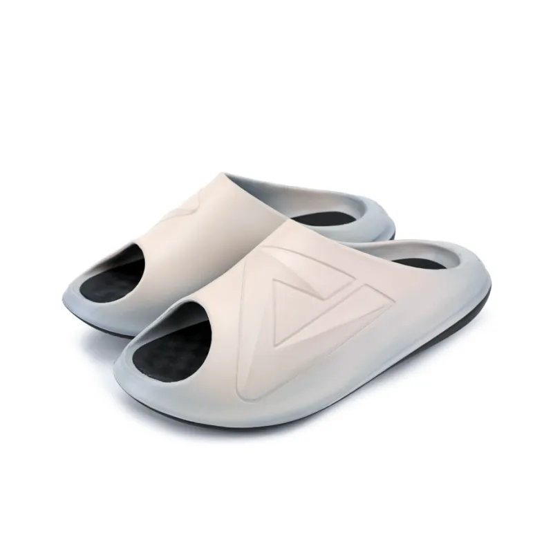 PEAK State Pole Slip Resistant Abrasion Resistant Cushioning Slide Slippers Unisex Latte-3
