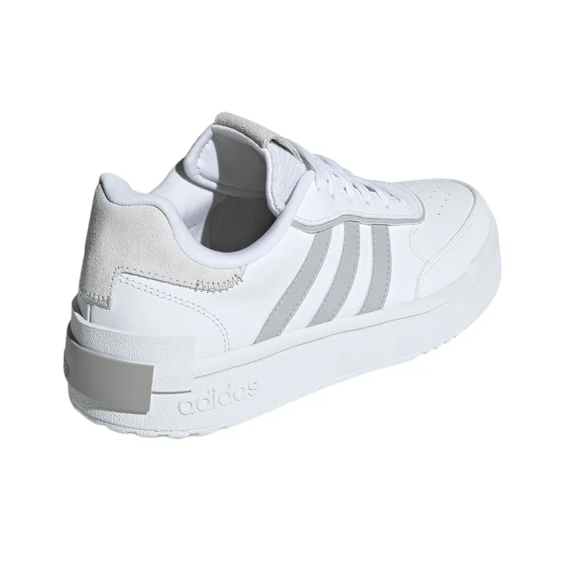 Adidas Postmove SE Anti Slip Wear Resistant Low Top Skateboard Shoes Women's White-4