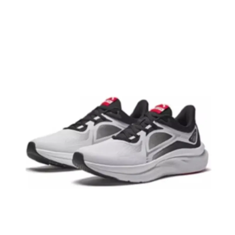 Anta Feihong Anti-Slip Wear-Resistant Low-Top Casual Running Shoes Men's Gray Black-1