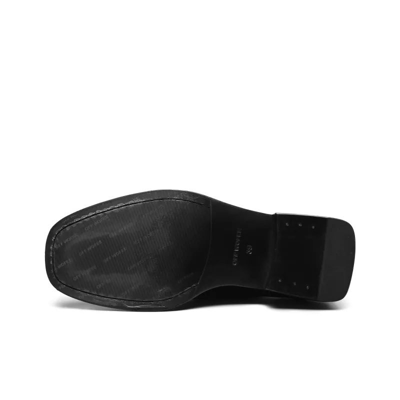 OFF-WOFEE Low-Top Casual Shoes Men's Black-5