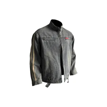SUNSETMONENT Denim Jacket Unisex Blue