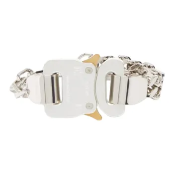 1017 ALYX 9SM Brass Bracelets Unisex Silver