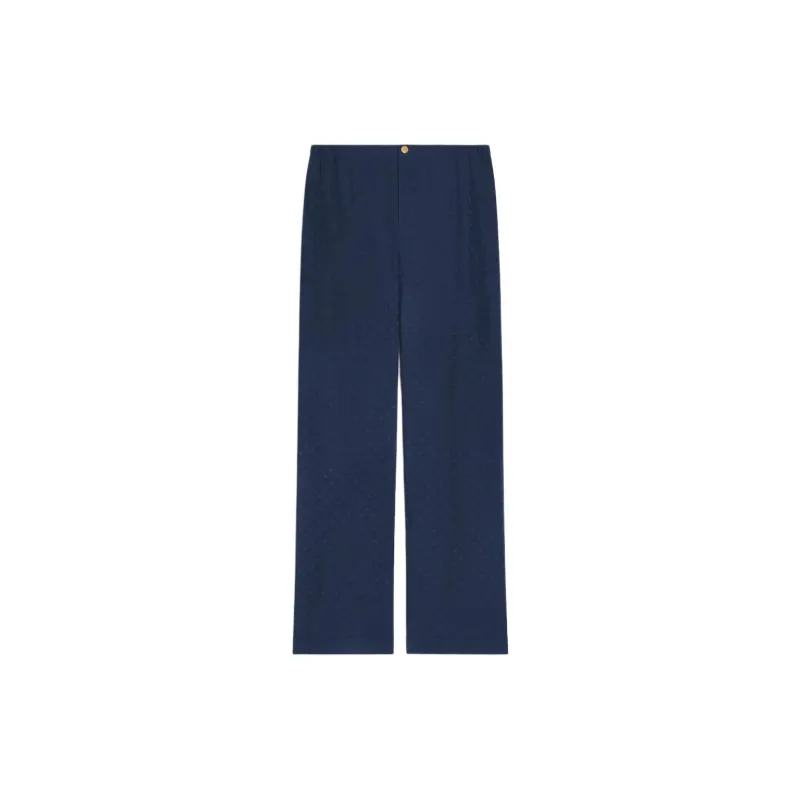 CELINE Pajama Pants Women's Ink Blue-0