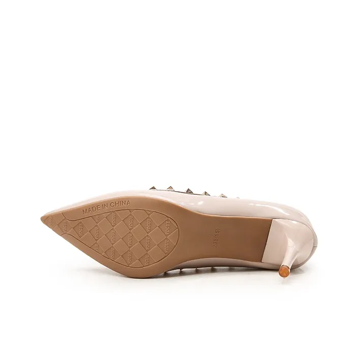 BANWEIDIYA Slim Heel High Heels Women's-5