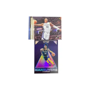 PANINI 2023 Grizzlies On Card Ja Morant 2022 RECON NO.12 BASE Sports Cards 2 Pcs