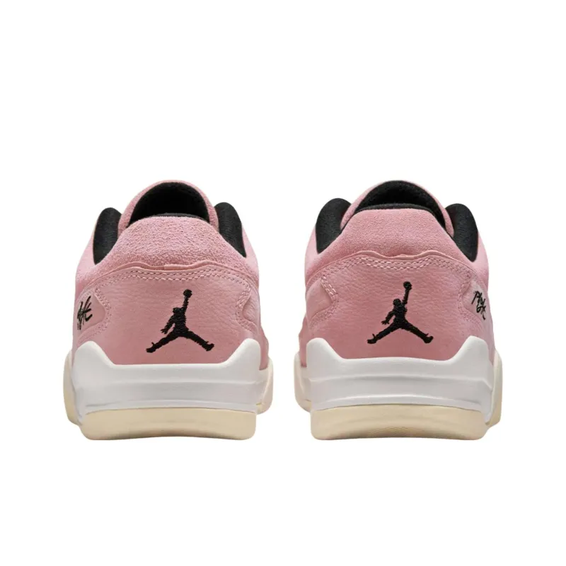 JORDAN Flight Court Rust Pink Sail Muslin Black-3