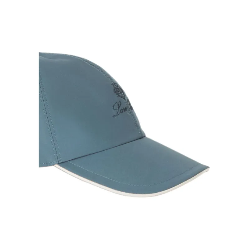Loro Piana Baseball Caps Men's Cyan-2