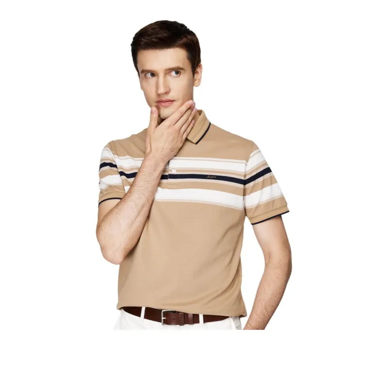 FIRS Polo Shirts Men Khaki-2