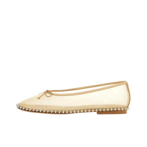 Alexander Wang Casual Single Shoes Women's Beige