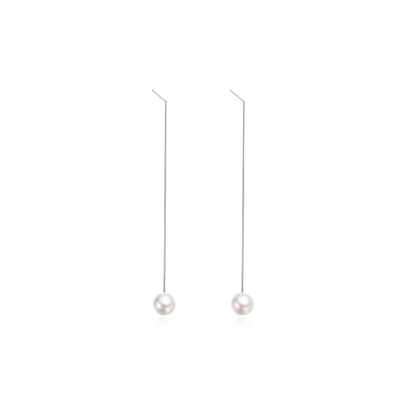 Taste The Color Pearl Drop Earrings Women's-6