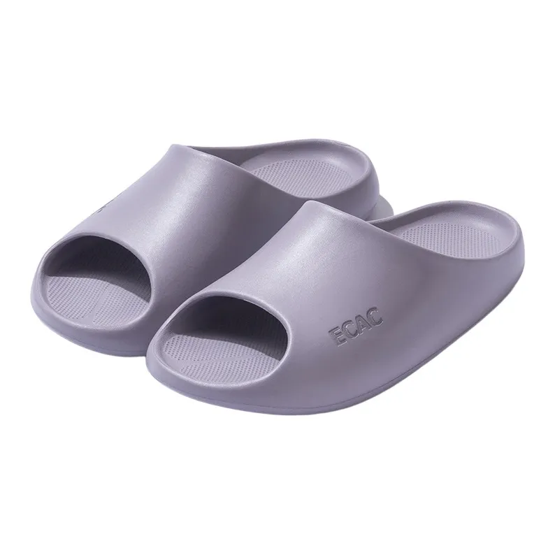 ECAC Summer Platform Squashy And Bouncy Feeling Massage Slippers Unisex-3