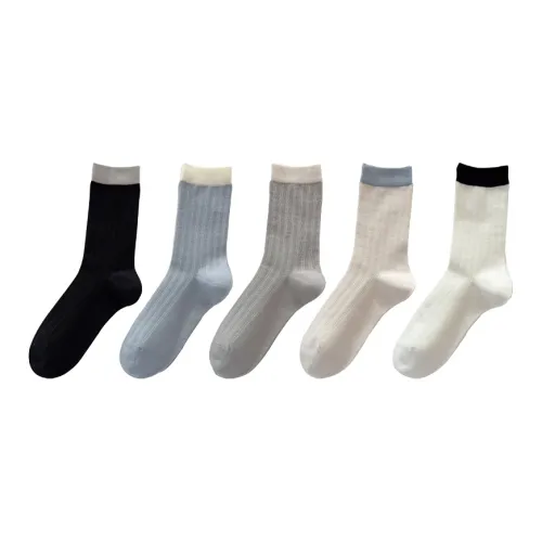 Cotton Gene Mid Calf Socks Women's Combo Set