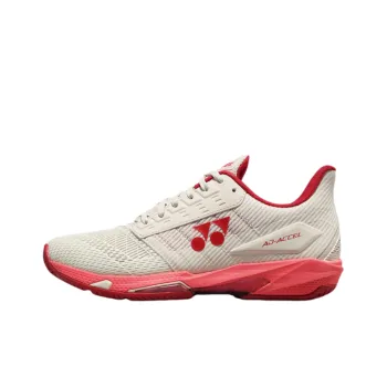 YONEX AD ACCEL Anti Slip Wear Resistant Low Top Tennis Shoes Men's Ecru