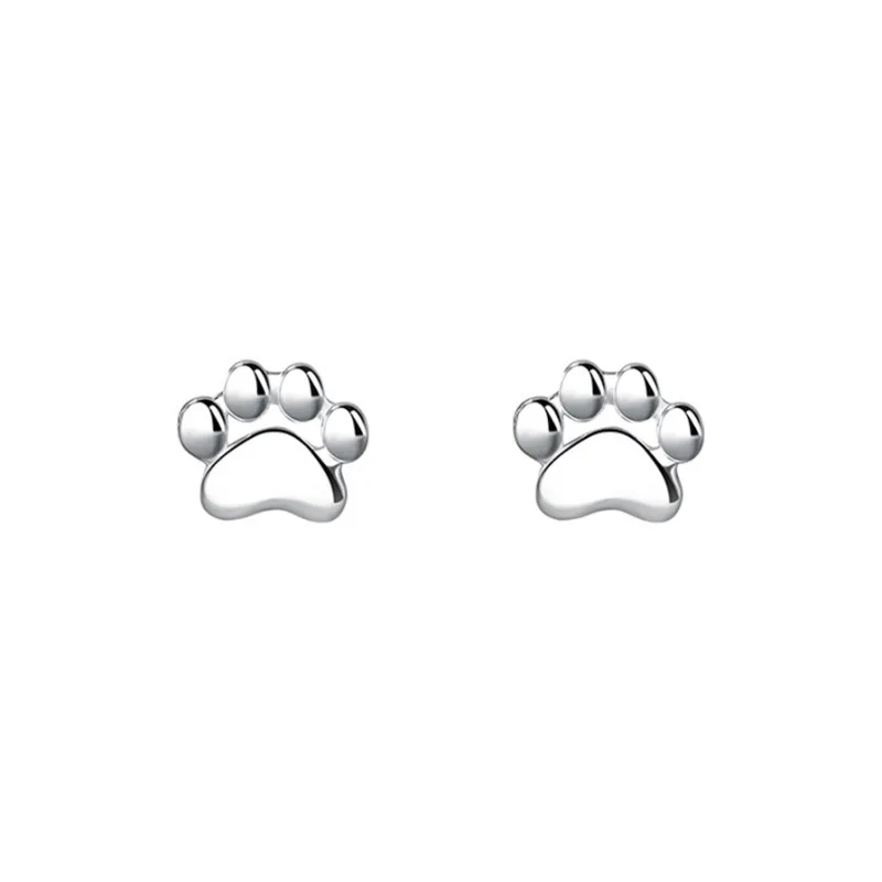 SWEET PLANET S999 Fine Silver Stud Earrings Women's-0