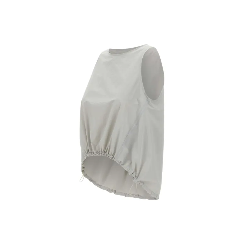 HERNO Drawstring Hem Puffer Tank Top-2