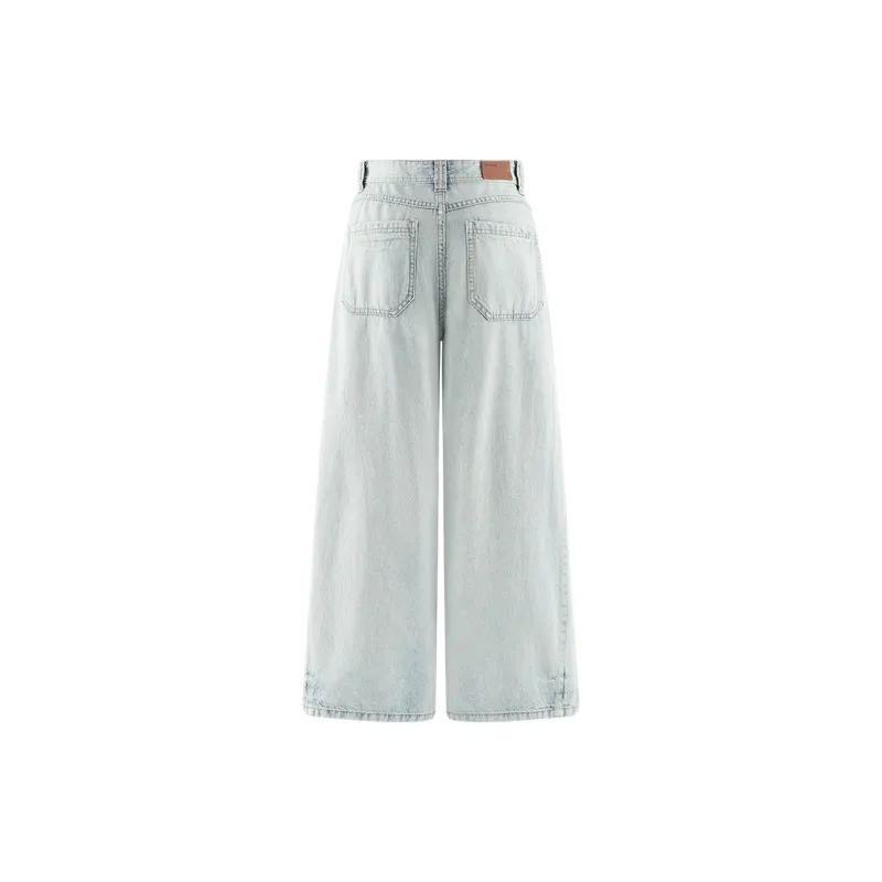 A21 Jeans Women's Blue White-1