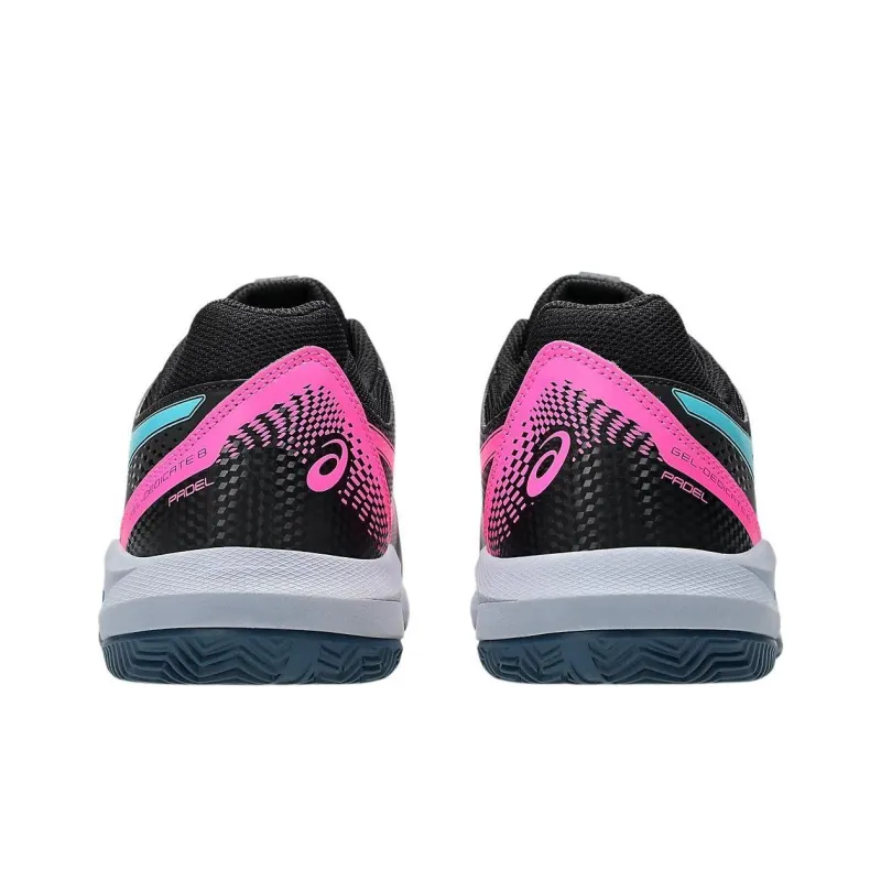 Asics Gel Dedicate 8 Padel Black Energy Aqua-4