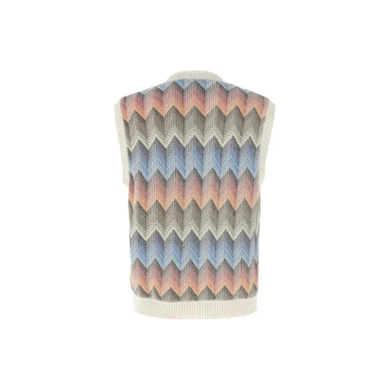 MISSONI Chevron Knitted Vest-1