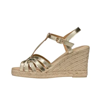 GEOX Gelsa One Strap Sandals Women's Gold