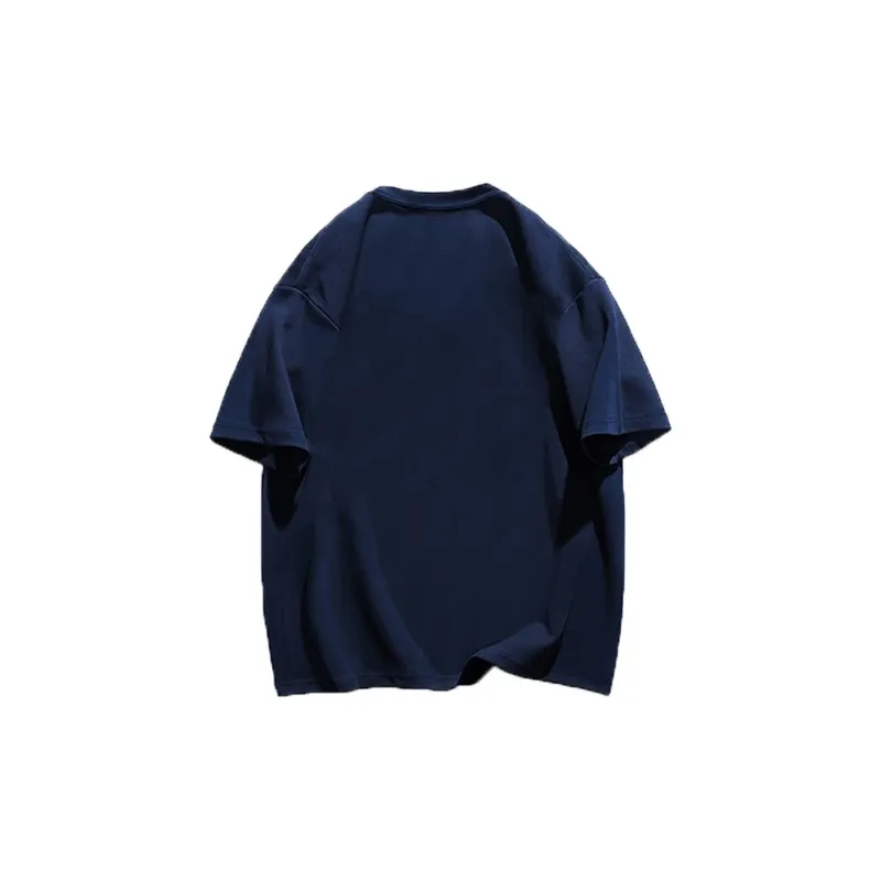 Cotton Shopping Drop Shoulder Sleeve T Shirt Unisex-1