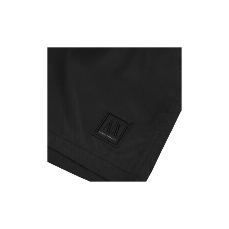 ARMANI EXCHANGEAE SS25 Beach Shorts Men's Black-1
