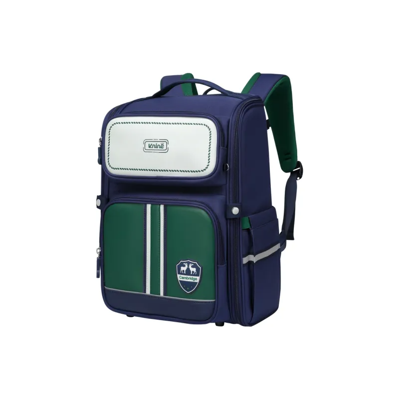 V.NINE Fabric Student Backpack Backpack Unisex Multicolor-0