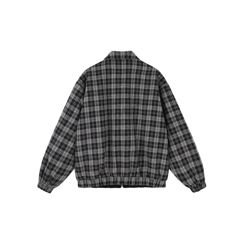 MATCHA STORY College Series Jackets Coats Unisex Black-3