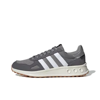 Adidas Run 84 Anti Slip Wear Resistant Low Top Casual Running Shoes Men's Gray