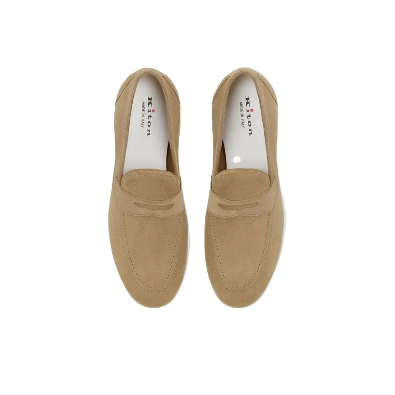 KITON Loafer Loafers Men's Beige-3